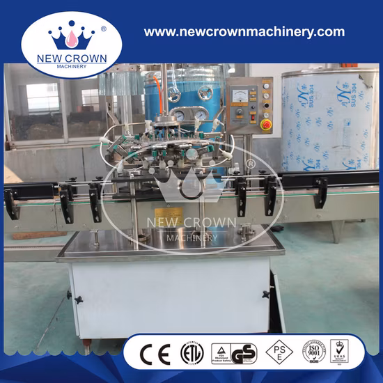 1500bph 다양한 병용 자동 12 헤드 병 린저